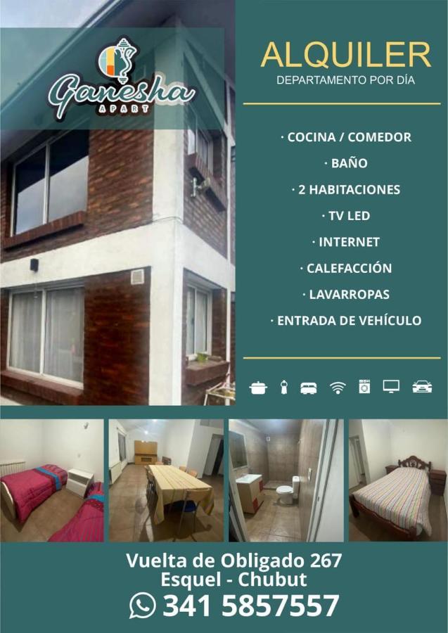 Appartement Ganesha à Esquel Extérieur photo
